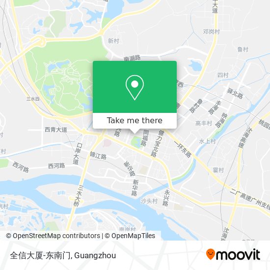 全信大厦-东南门 map