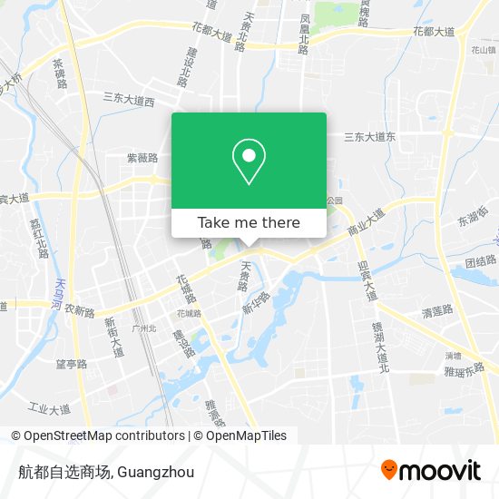 航都自选商场 map