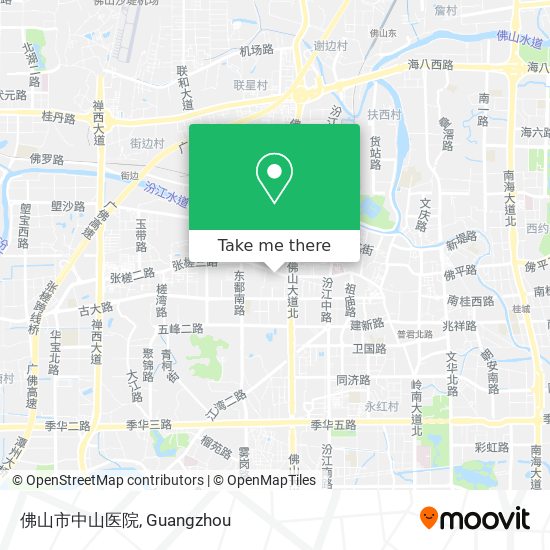 佛山市中山医院 map