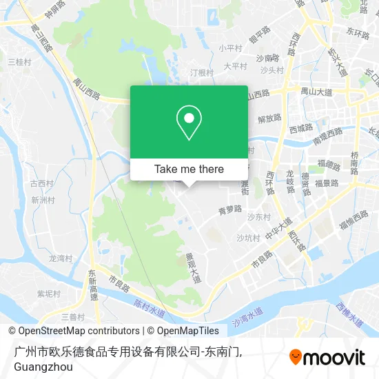 广州市欧乐德食品专用设备有限公司-东南门 map