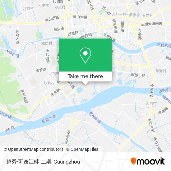 越秀·可逸江畔-二期 map