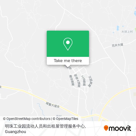 明珠工业园流动人员和出租屋管理服务中心 map