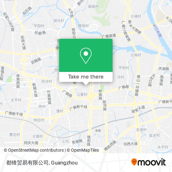 都锋贸易有限公司 map
