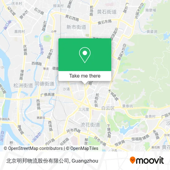 北京明邦物流股份有限公司 map