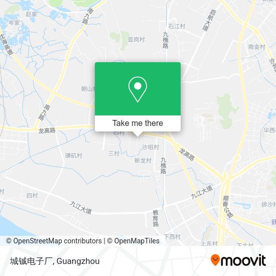 城铖电子厂 map