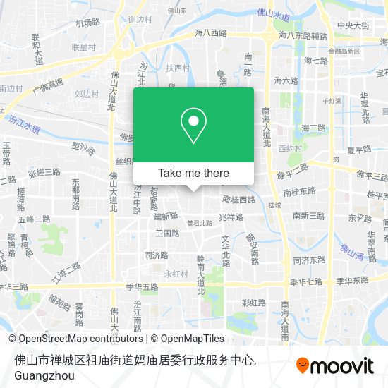 佛山市禅城区祖庙街道妈庙居委行政服务中心 map
