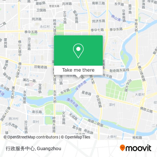行政服务中心 map