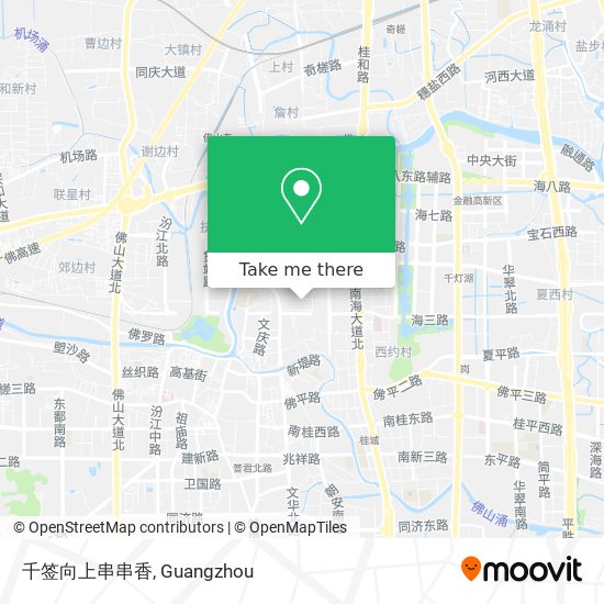 千签向上串串香 map