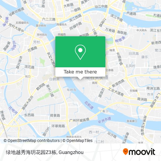 绿地越秀海玥花园Z3栋 map