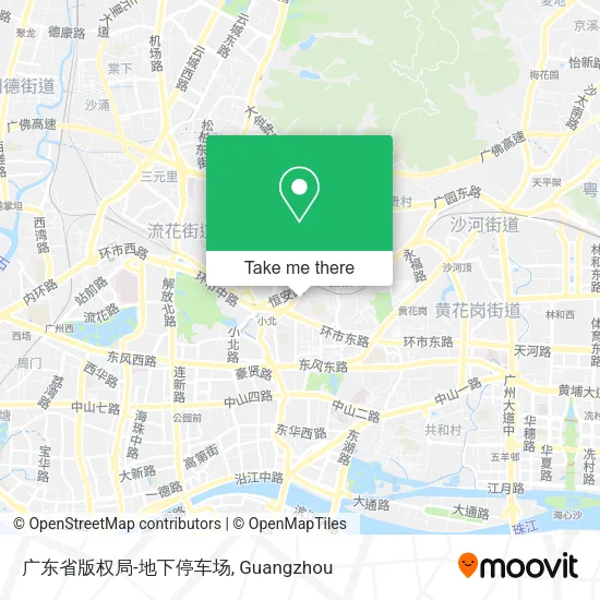 广东省版权局-地下停车场 map