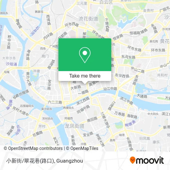 小新街/翠花巷(路口) map