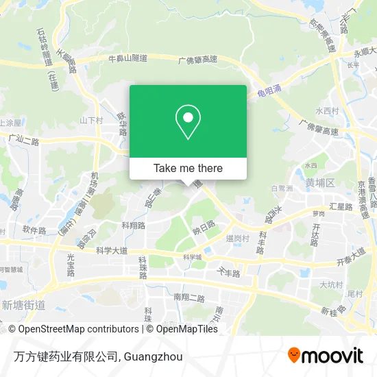万方键药业有限公司 map