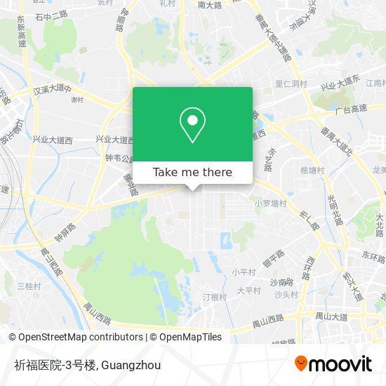 祈福医院-3号楼 map