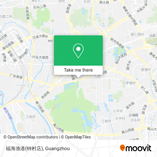 福海渔港(钟村店) map