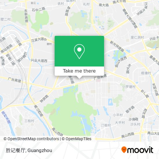 胜记餐厅 map