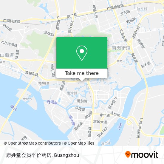 康姓堂会员平价药房 map
