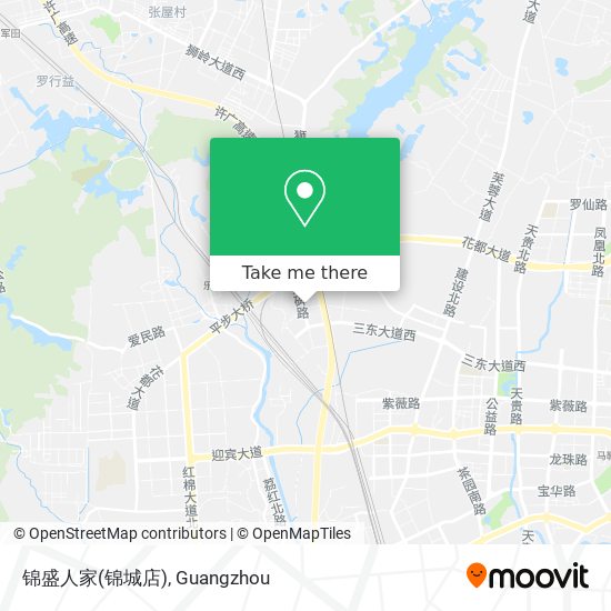 锦盛人家(锦城店) map