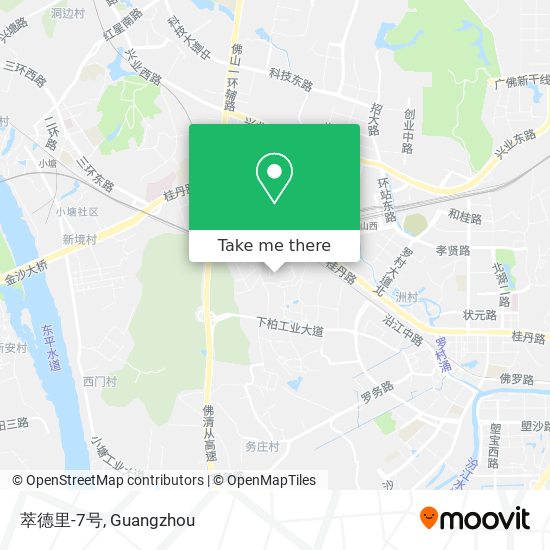 萃德里-7号 map