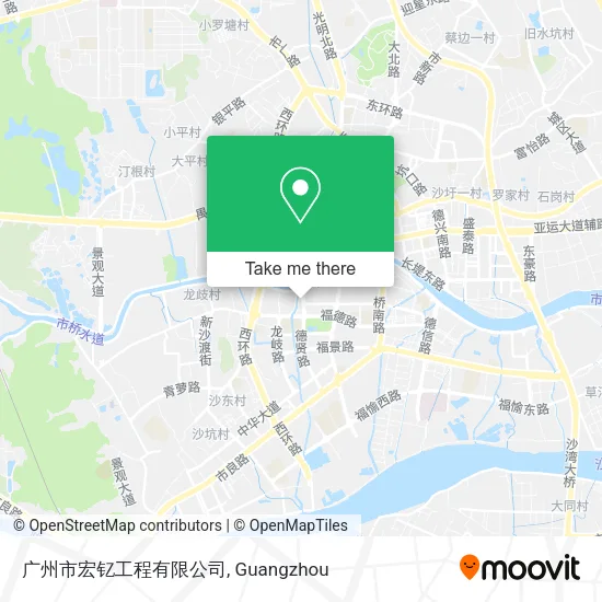 广州市宏钇工程有限公司 map