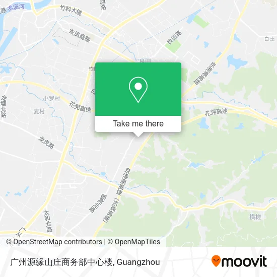 广州源缘山庄商务部中心楼 map
