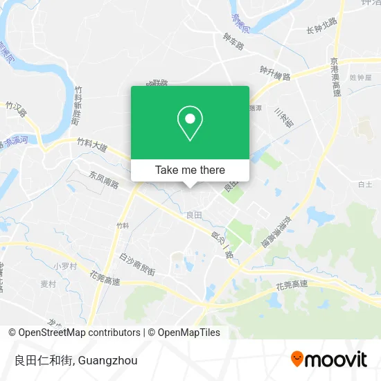 良田仁和街 map