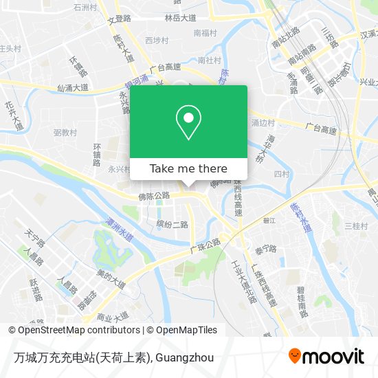 万城万充充电站(天荷上素) map