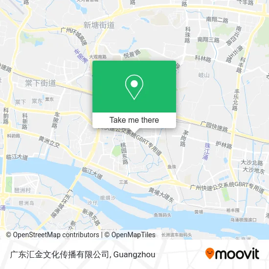 广东汇金文化传播有限公司 map
