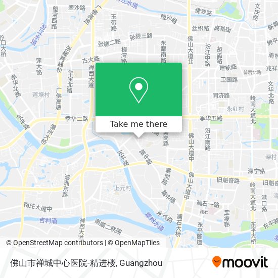 佛山市禅城中心医院-精进楼 map