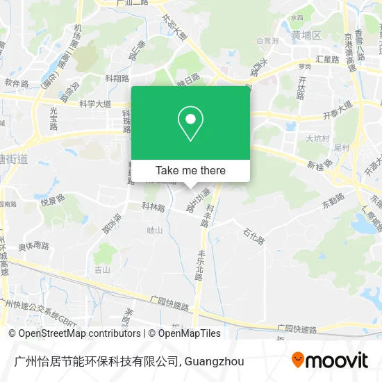 广州怡居节能环保科技有限公司 map