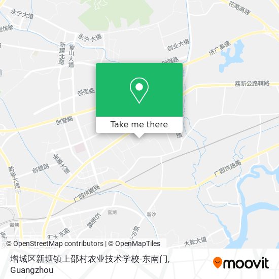 增城区新塘镇上邵村农业技术学校-东南门 map