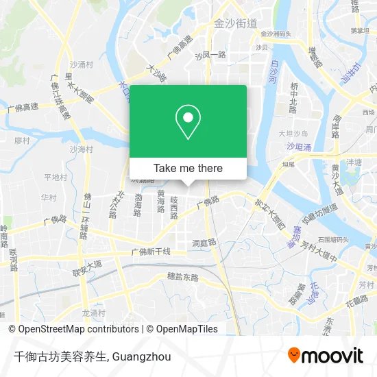 千御古坊美容养生 map