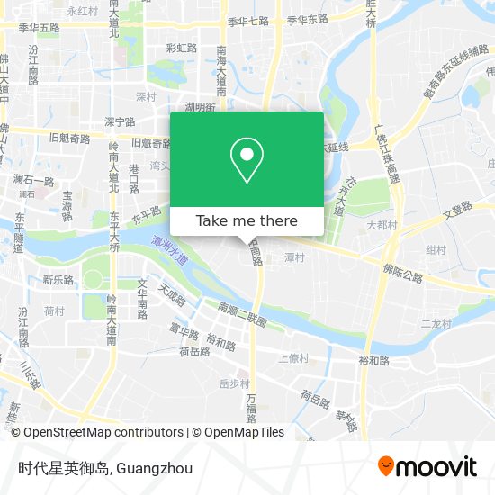 时代星英御岛 map