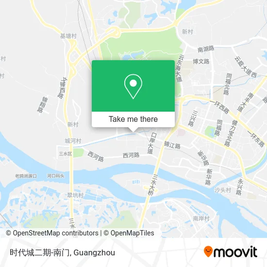 时代城二期-南门 map