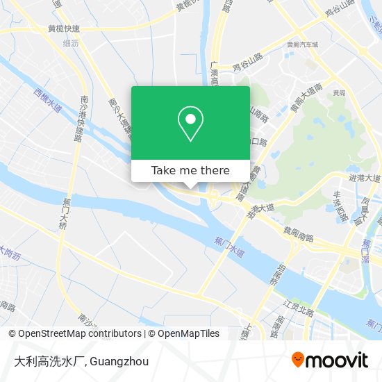 大利高洗水厂 map
