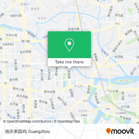 德庆果园鸡 map