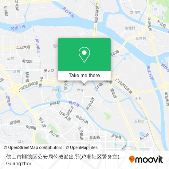 佛山市顺德区公安局伦教派出所(鸡洲社区警务室) map