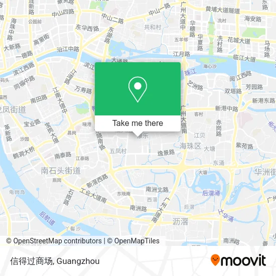 信得过商场 map