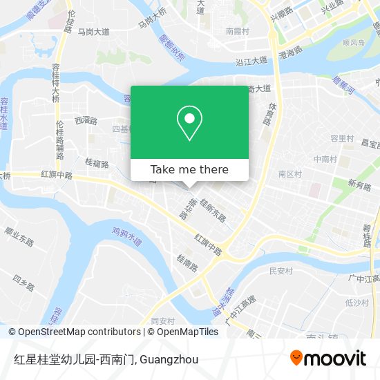 红星桂堂幼儿园-西南门 map