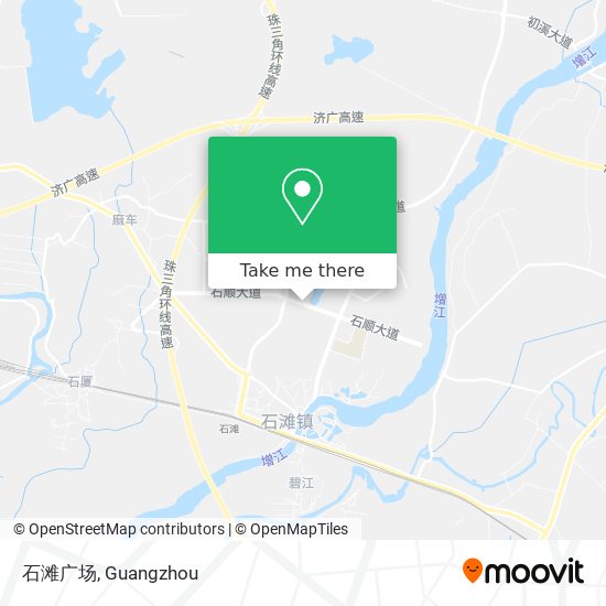石滩广场 map