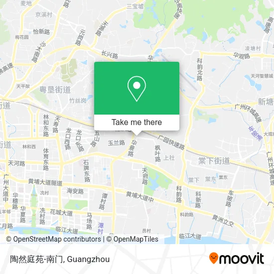 陶然庭苑-南门 map