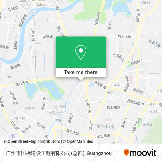 广州市国标建设工程有限公司(总部) map