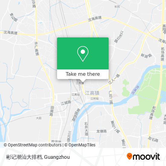 彬记潮汕大排档 map