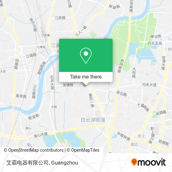 艾霸电器有限公司 map