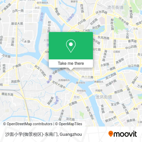 沙面小学(御景校区)-东南门 map