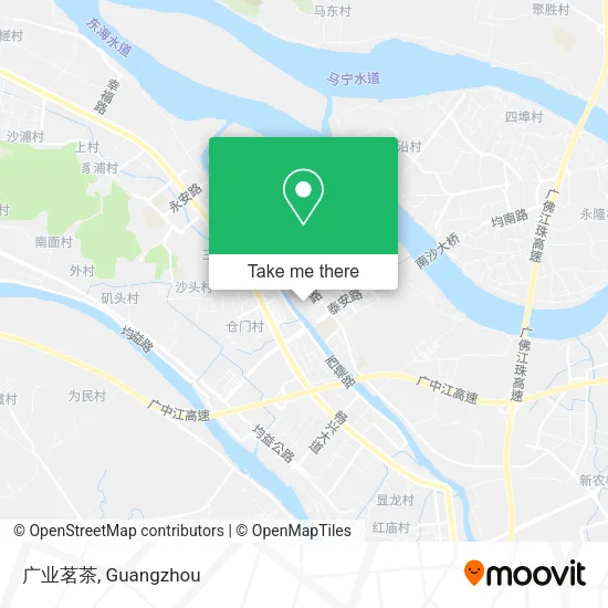 广业茗茶 map