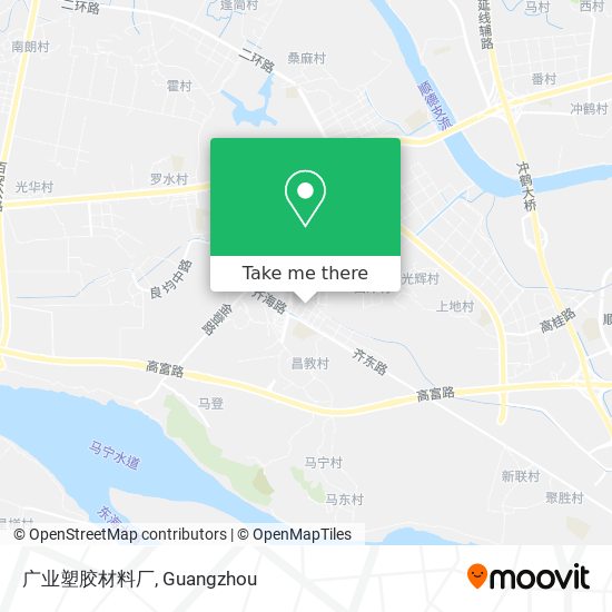广业塑胶材料厂 map