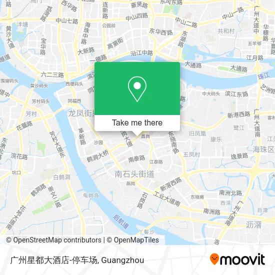 广州星都大酒店-停车场 map