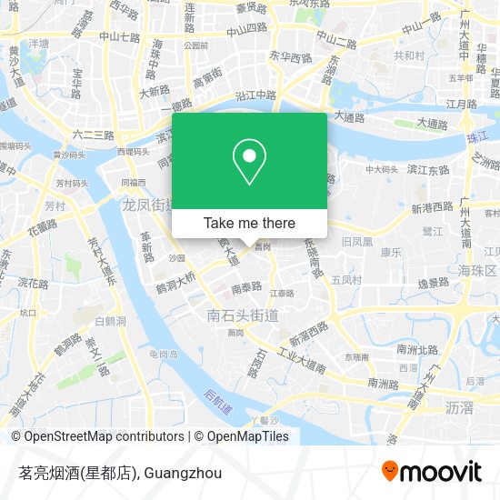 茗亮烟酒(星都店) map