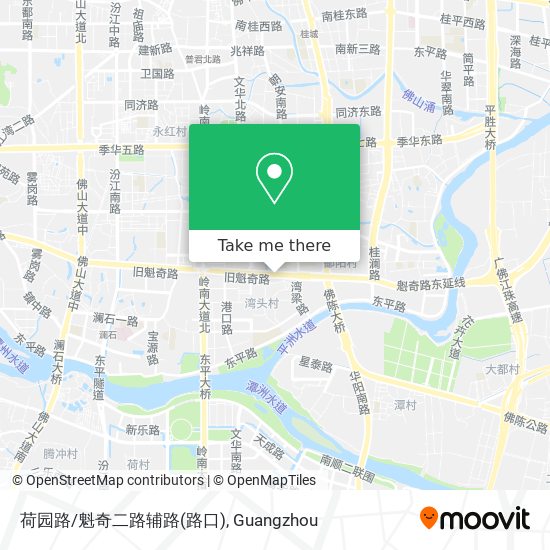荷园路/魁奇二路辅路(路口) map