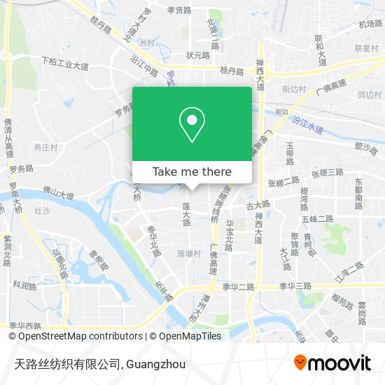 天路丝纺织有限公司 map
